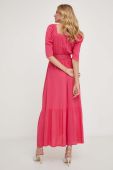 Сукня Answear Lab колір рожевий maxi розкльошена (3320631)