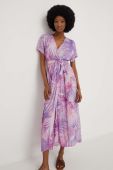 Сукня Answear Lab колір фіолетовий maxi розкльошена (3295444)
