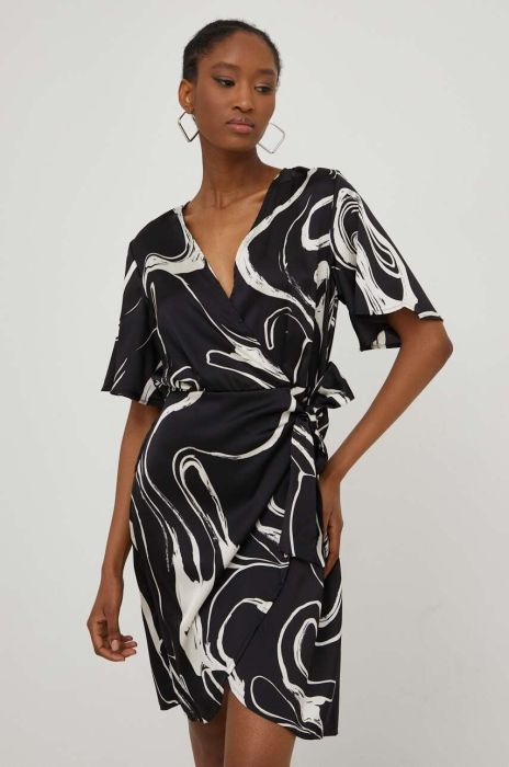 Сукня Answear Lab колір чорний mini розкльошена (3298241)