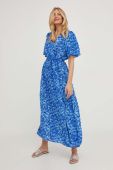 Сукня Answear Lab maxi розкльошена колір блакитний (3326337)