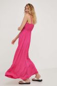 Сукня Answear Lab колір рожевий maxi розкльошена (3329192)