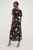 Сукня Answear Lab колір чорний midi розкльошена (3333818)