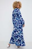 Сукня Answear Lab колір синій maxi розкльошена (3339635)