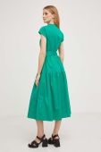 Сукня Answear Lab колір зелений midi розкльошена (3355030)