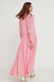 Сукня Answear Lab колір рожевий maxi розкльошена (3374098)