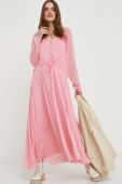 Сукня Answear Lab колір рожевий maxi розкльошена (3374098)