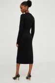 Сукня Answear Lab колір чорний midi облягаюча (3530293)