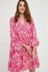Сукня Answear Lab колір рожевий mini розкльошена (3377432)