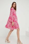 Сукня Answear Lab колір рожевий mini розкльошена (3377432)