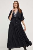 Сукня Answear Lab колір чорний maxi розкльошена (3375701)