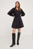 Бавовняна сукня Answear Lab колір чорний mini пряма (3375705)
