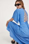 Сукня Answear Lab maxi розкльошена колір блакитний (3389278)