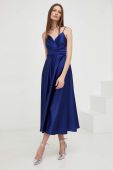 Сукня Answear Lab колір синій maxi розкльошена (3433087)