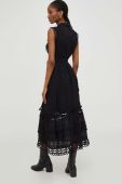 Сукня Answear Lab колір чорний midi розкльошена (3468378)
