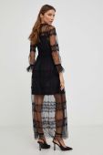 Сукня Answear Lab X Лімітована колекція NO SHAME колір чорний maxi розкльошена