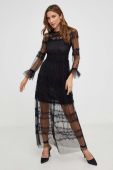 Сукня Answear Lab X Лімітована колекція NO SHAME колір чорний maxi розкльошена