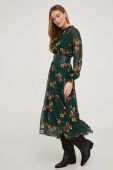 Сукня Answear Lab колір зелений midi розкльошена (3551913)