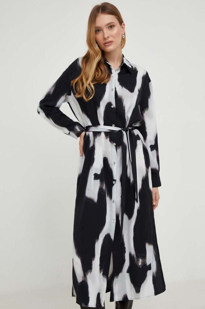 Сукня Answear Lab колір чорний midi oversize (3560887)
