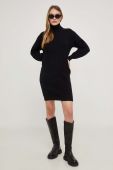 Сукня з кашеміром Answear Lab колір чорний mini пряма