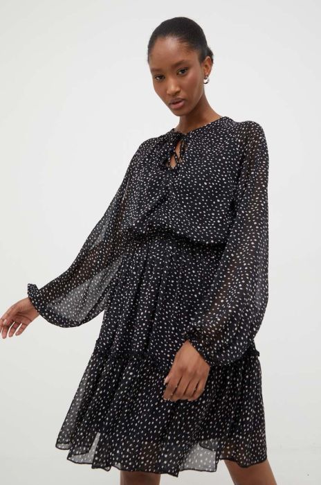 Сукня Answear Lab колір чорний mini розкльошена (3649122)