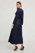 Сукня Answear Lab колір синій maxi розкльошена (3649137)