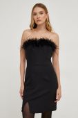 Сукня Answear Lab колір чорний mini облягаюча (3639717)