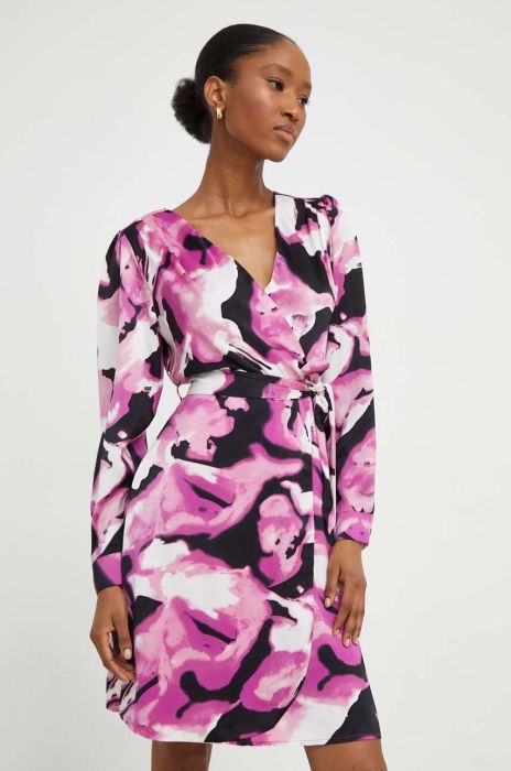 Сукня Answear Lab колір рожевий mini розкльошена (3687667)