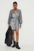 Сукня Answear Lab колір срібний mini пряма