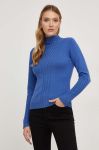 Светр з кашеміром Answear Lab легкий колір блакитний (3649065)