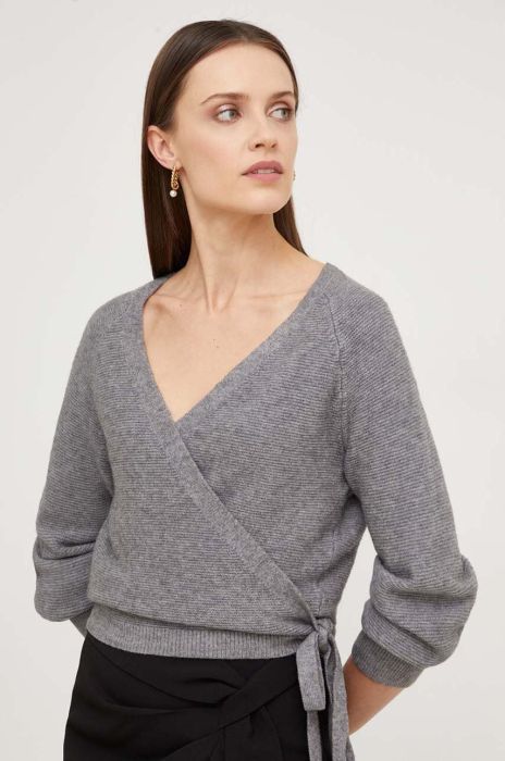 Джемпер Answear Lab жіночий колір сірий легкий (3635810)