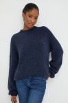 Светр з вовною Answear Lab колір синій легкий (3680009)