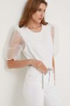 Блузка Answear Lab колір білий однотонна (3380326)
