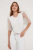 Блузка Answear Lab колір білий однотонна (3380326)