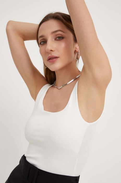Топ Answear Lab жіночий колір білий (3395887)