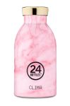 24bottles - Термопляшка Clima Pink Marble 330ml Clima.330.Pink.Marble-PinkMarble колір рожевий