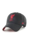 Кепка 47brand Epl Liverpool колір чорний з аплікацією (2636734)