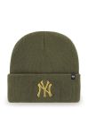 Шапка 47brand Mlb New York Yankees колір коричневий