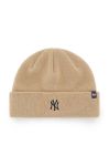 Шапка 47brand Mlb New York Yankees колір бежевий (2810842)