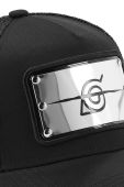 Кепка Capslab X Naruto колір чорний з аплікацією