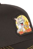 Кепка Capslab TOM & JERRY колір чорний з аплікацією (3255837)