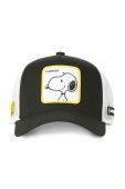 Кепка Capslab PEANUT колір чорний з аплікацією (3277906)