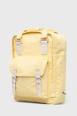 Рюкзак Doughnut жіночий колір жовтий великий однотонний