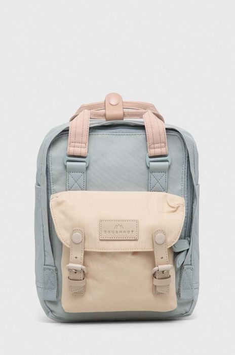 Рюкзак Doughnut Macaroon Mini жіночий малий візерунок колір блакитний