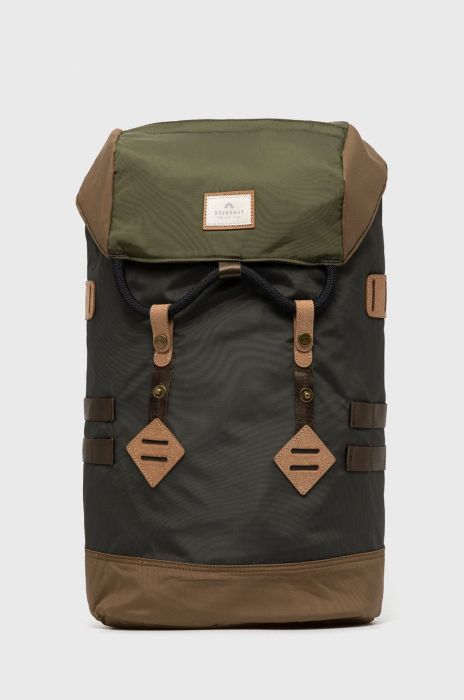 Рюкзак Doughnut Colorado Jungle чоловічий колір зелений великий гладкий