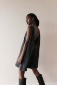 Сукня MUUV Skategirl колір сірий mini oversize