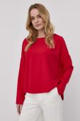 Блузка Liviana Conti жіноча колір червоний однотонна