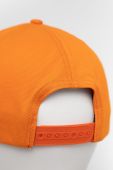 Бавовняна кепка LaBellaMafia колір помаранчевий з аплікацією