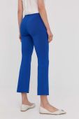 Штани Liviana Conti жіночі кльош висока посадка колір блакитний (2165076)