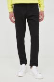 Спортивні штани Bomboogie чоловічі колір чорний однотонні