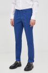 Штани Manuel Ritz чоловічі облягаюче колір блакитний